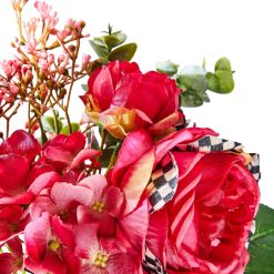 Alternative view of MACKENZIE-CHILDS Mackenzie-chilllds Fuchsia Rose & Hydrangea Bouquet