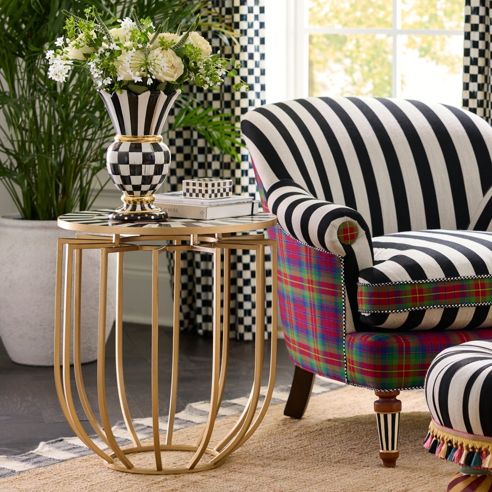 Courtly Basket Accent Table - Image 4