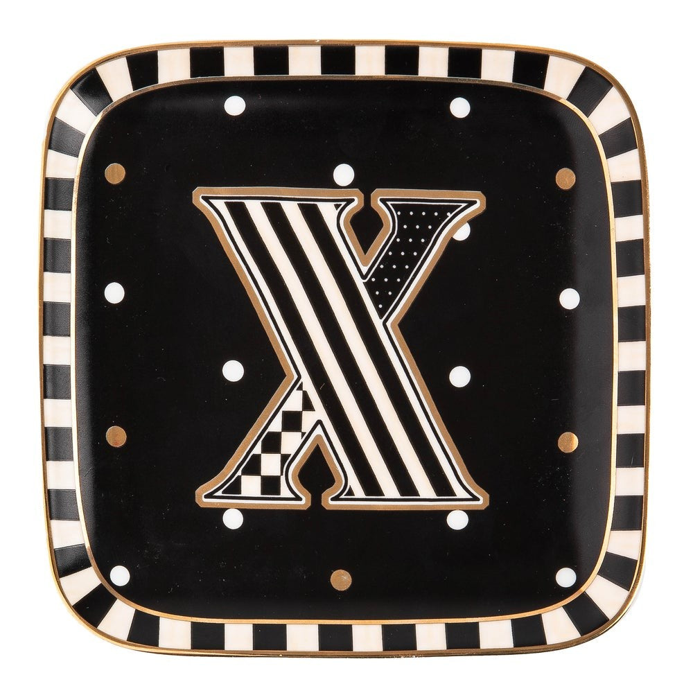 MACKENZIE-CHILDS Mackenzie-chilllds Monogram Dish - Image 13