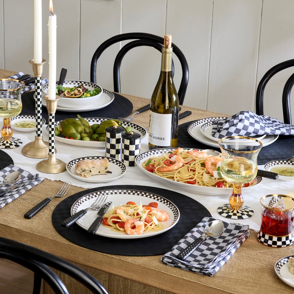 Courtly Check Everyday Oval Platters, Set of 2 - Image 5