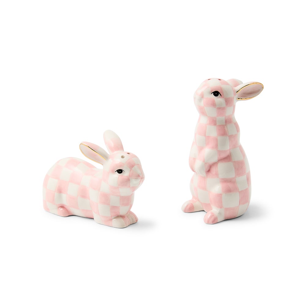 Check Bunny Salt & Pepper Set - Image 4