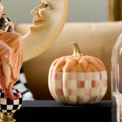 Alternative view of MACKENZIE-CHILDS Mackenzie-chilllds Rosy Check Fairytale Quilted Pumpkin