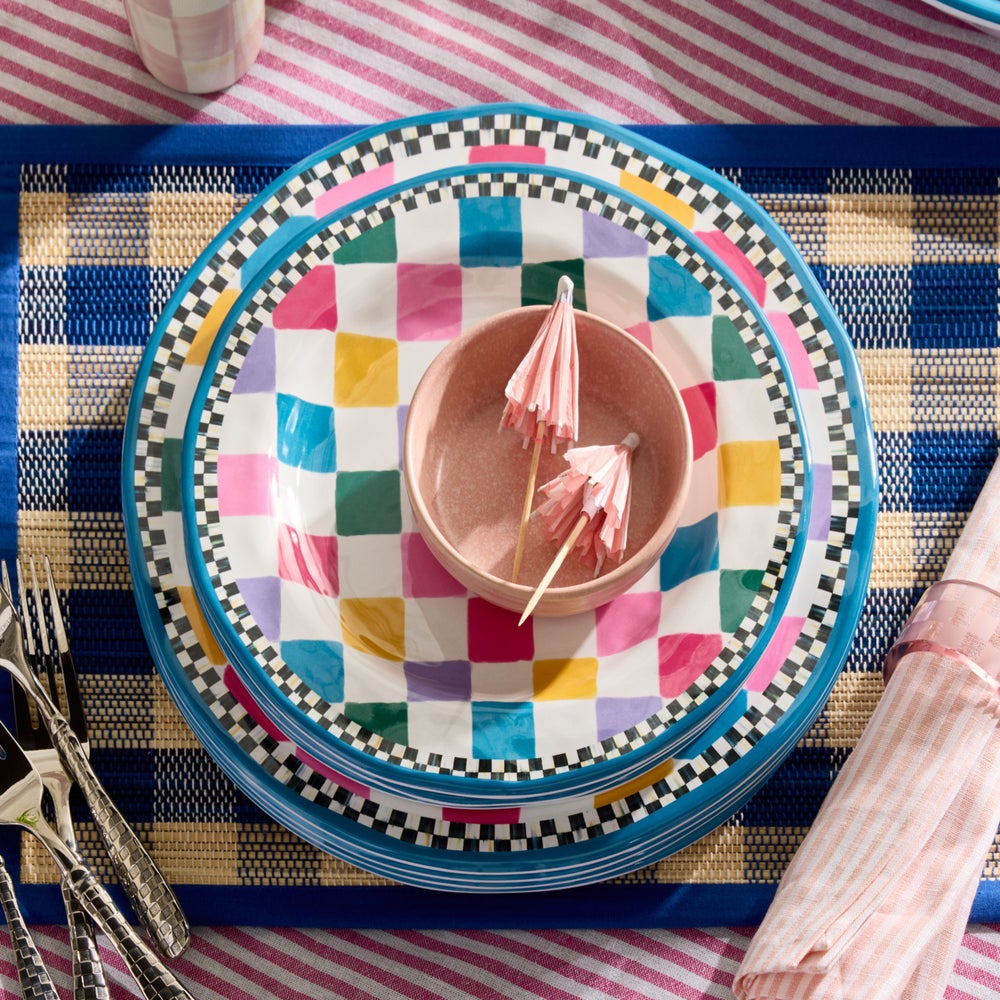 MACKENZIE-CHILDS Mackenzie-chilllds Jamboree Melamine Dinnerware - Image 4
