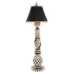 Alternative view of Check Ceramic Floor Lamp