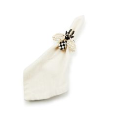 Alternative view of Bee Napkin Rings, Set of 4