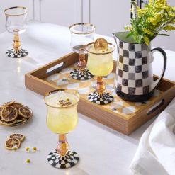 Courtly Check Glassware