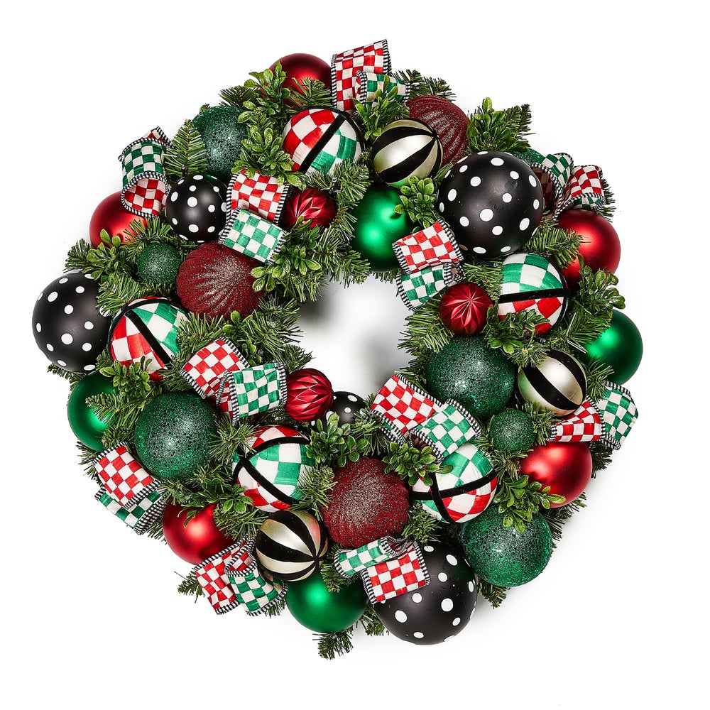 Check It Out Illuminated 26?? Wreath