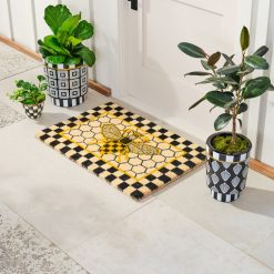 MACKENZIE-CHILDS Mackenzie-chilllds Queen Mackenzie-chilllds Bee Entrance Mat