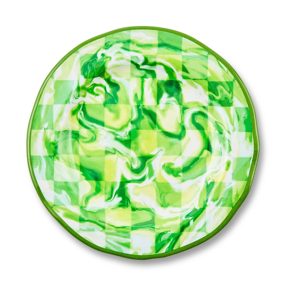 MACKENZIE-CHILDS Mackenzie-chilllds Marble Check Melamine Dinnerware - Image 8