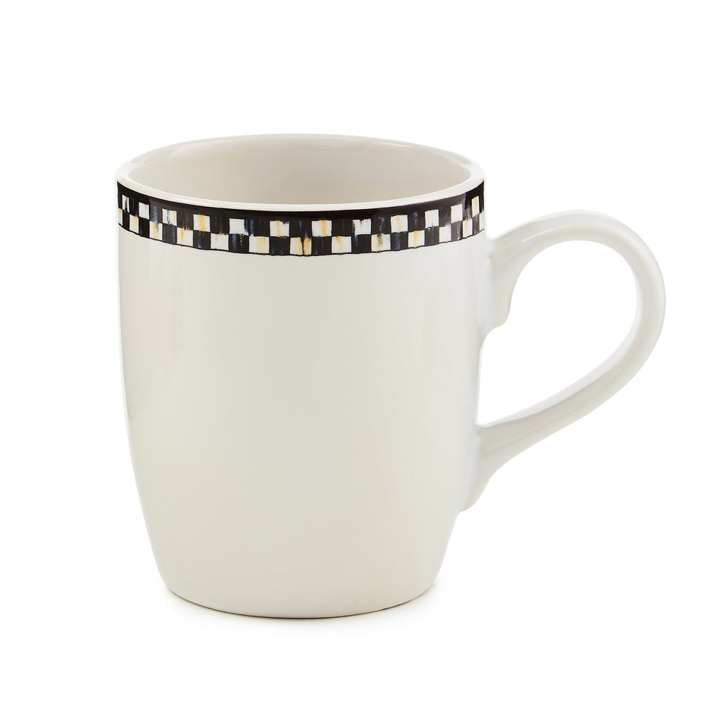 Courtly Check Everyday Mugs, Set of 4 - Image 3