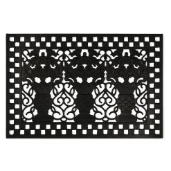MACKENZIE-CHILDS Mackenzie-chilllds Great Vase Rubber Entrance Mat