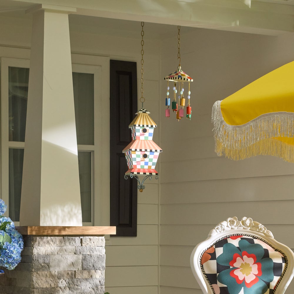 Dolce Vita Check Birdhouse - Image 4