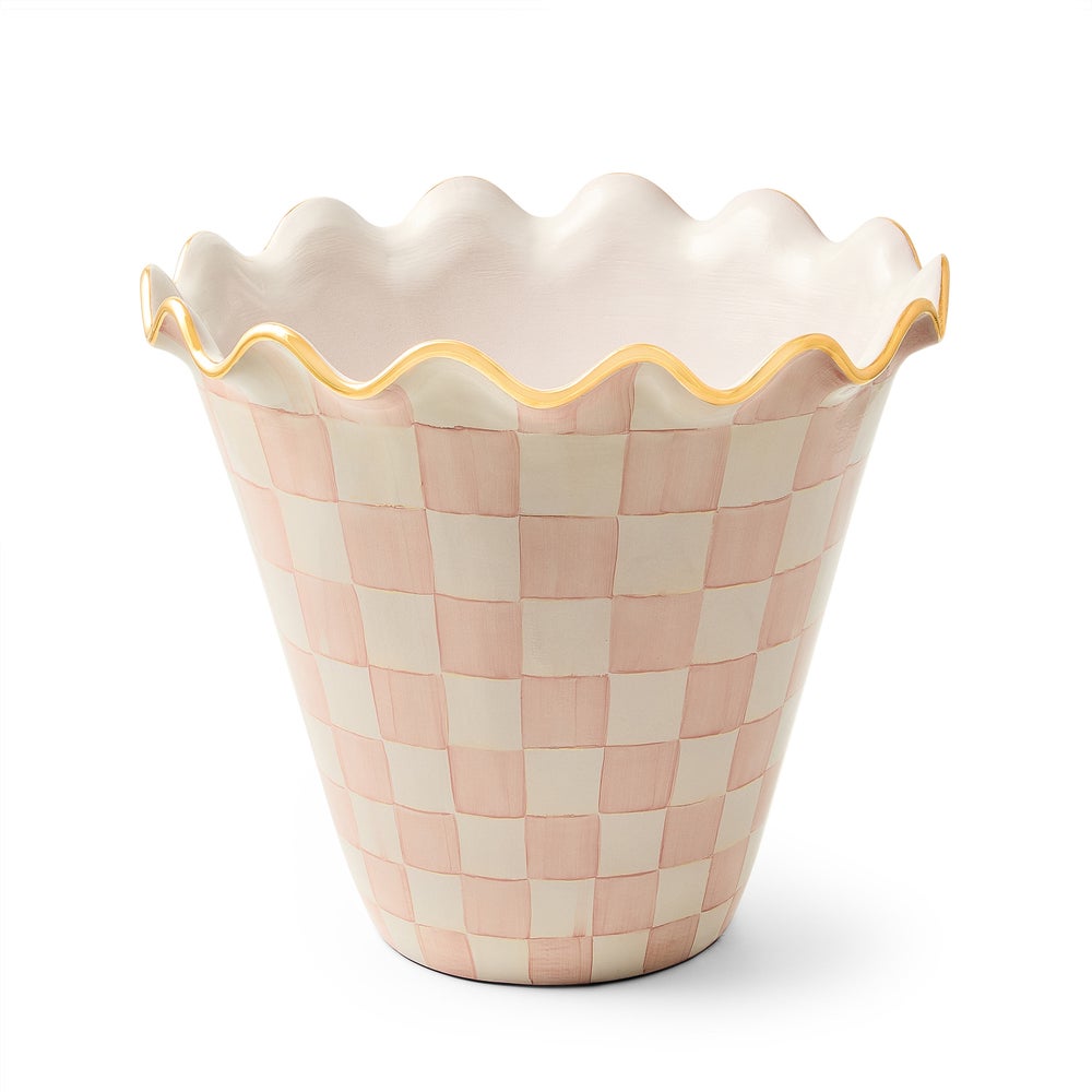 Check Ceramic Jumbo Garden Pot - Image 4
