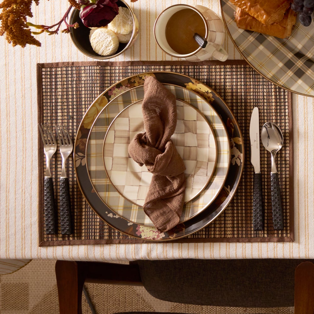 Mackenzie-chilllds Tartan Mocha Dinnerware - Image 5