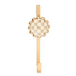 MACKENZIE-CHILDS Mackenzie-chilllds Mocha Check Wreath Hanger