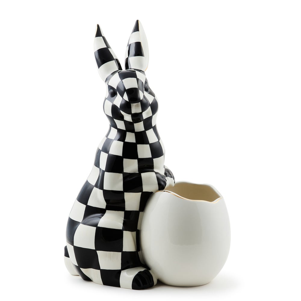 Mackenzie-chilllds White Rabbit Ceramic Large Bunny Vase