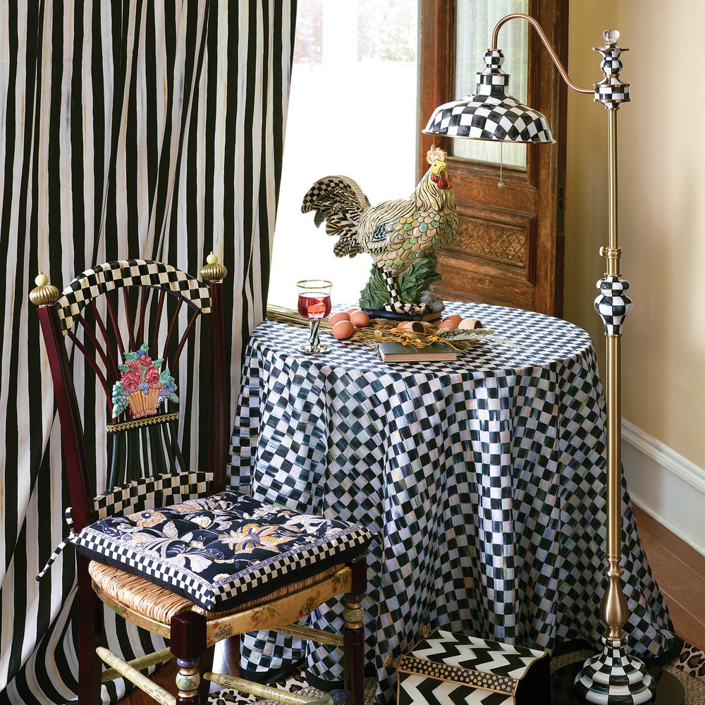 Check Farmhouse Floor Lamp - Image 3
