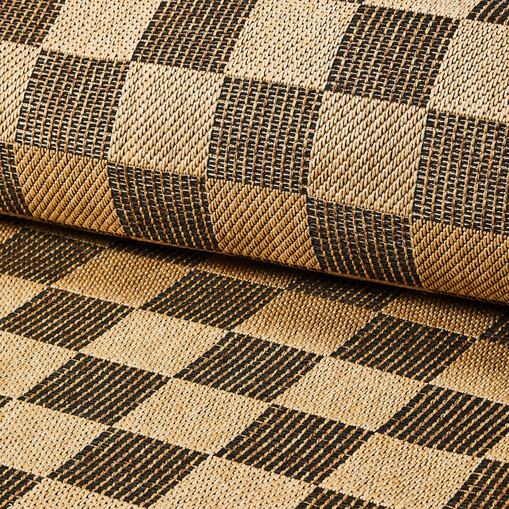 Checked Indoor/Outdoor Rug - Image 4