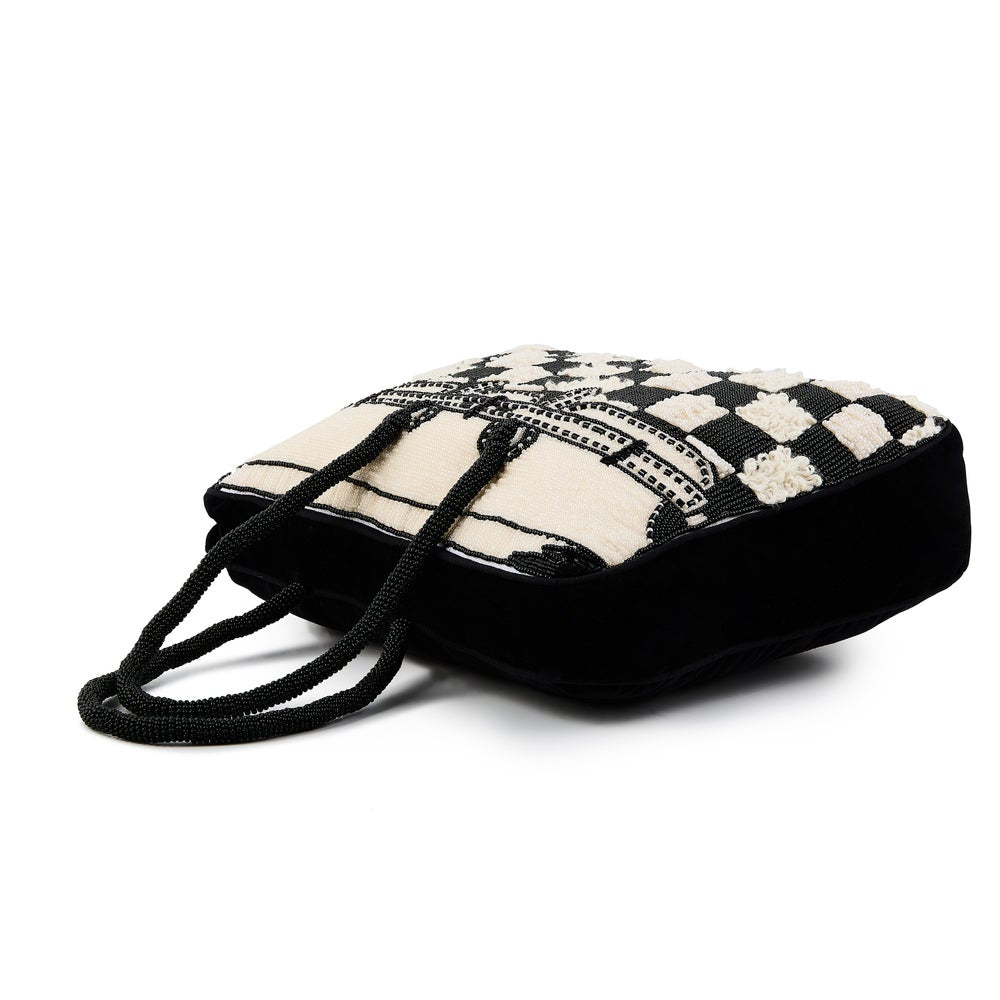 Doodles Handbag Shaped Throw Pillow - Image 3
