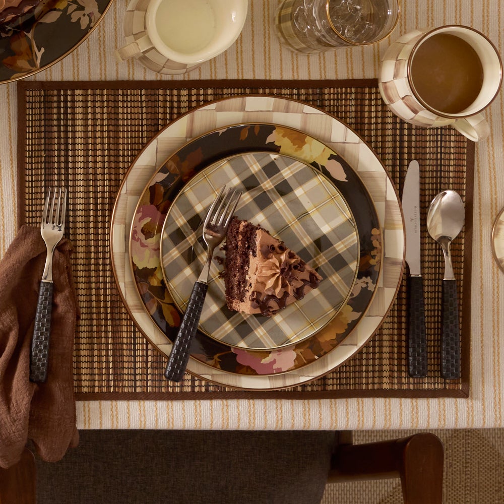 Mackenzie-chilllds Wild Rose Brown Dinnerware - Image 7