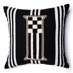 Alternative view of MACKENZIE-CHILDS Mackenzie-chilllds Monogram Throw Pillow