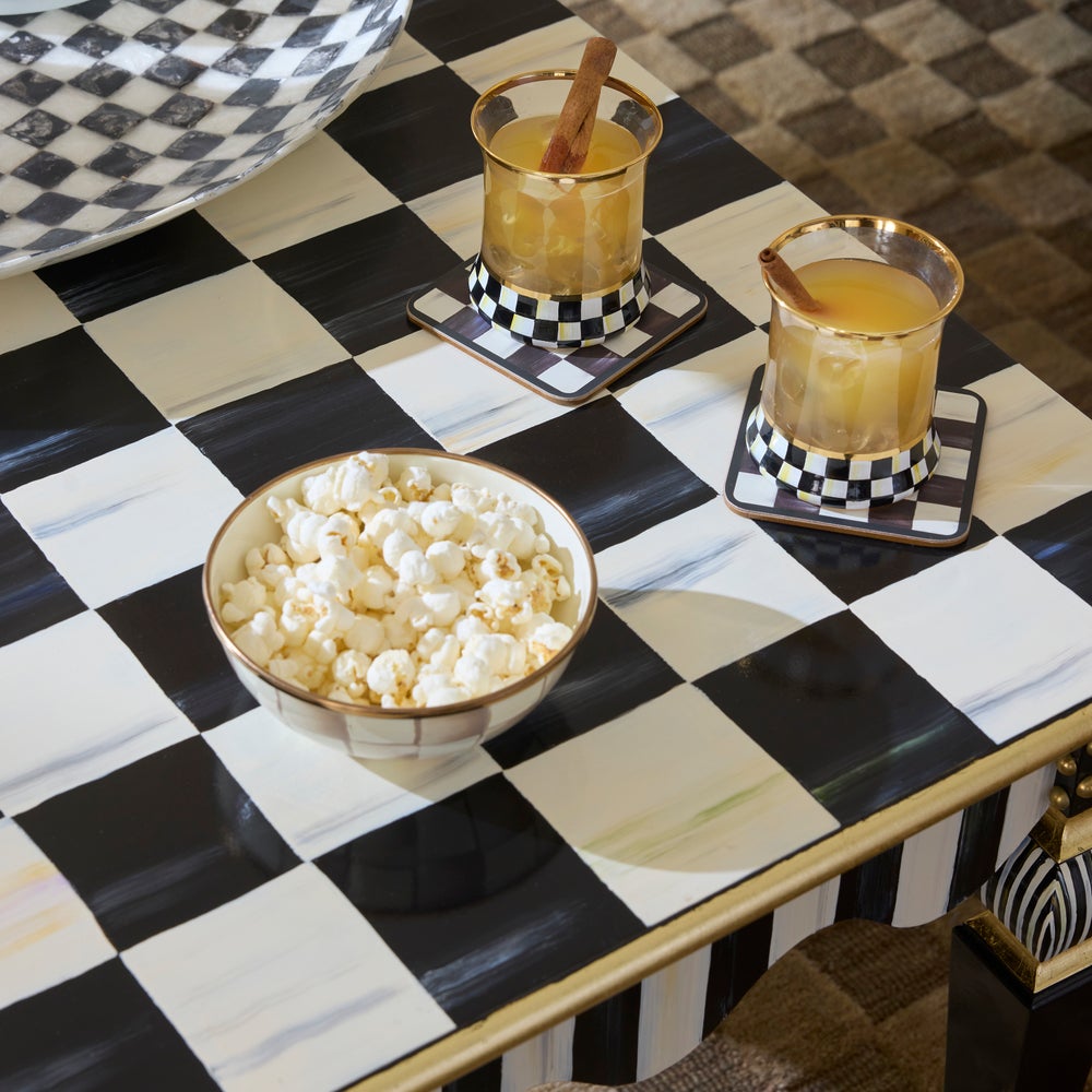 Courtly Check & Stripe Coffee Table - Image 8