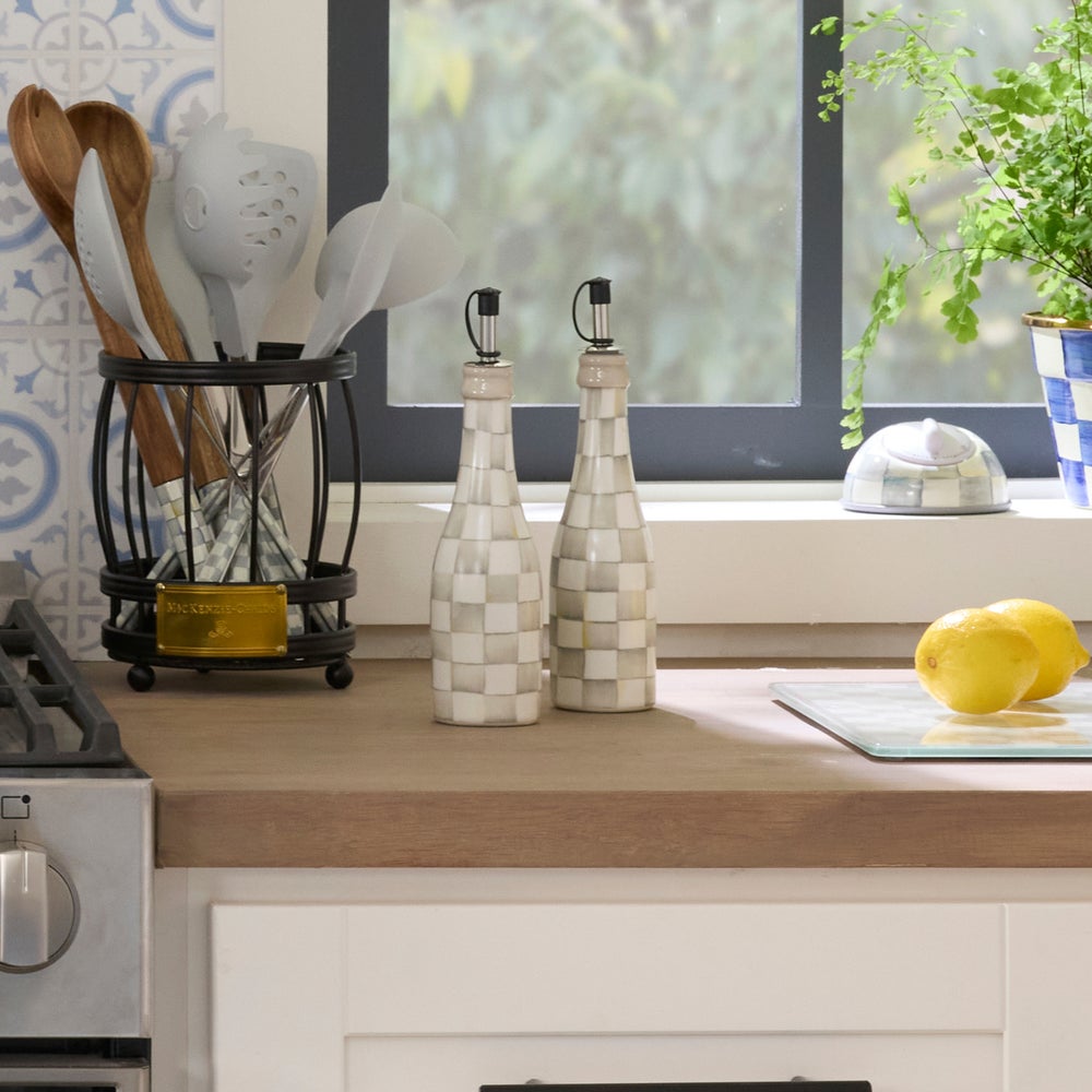 Check Farmhouse Oil Cruet - Image 3