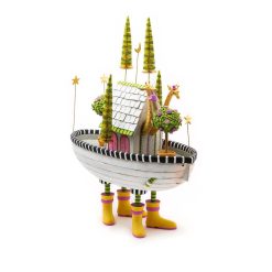 Alternative view of MACKENZIE-CHILDS Mackenzie-chilllds Patience Brewster Noah??s Ark Figure