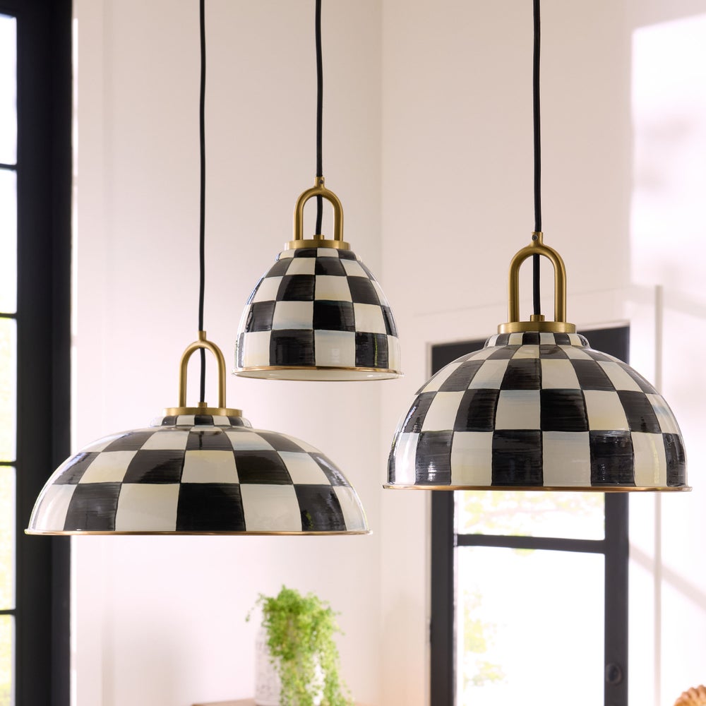 Courtly Check 18?? Dome Pendant Lamp - Image 2