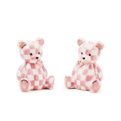 MACKENZIE-CHILDS Mackenzie-chilllds Rosy Bear Salt & Pepper Set