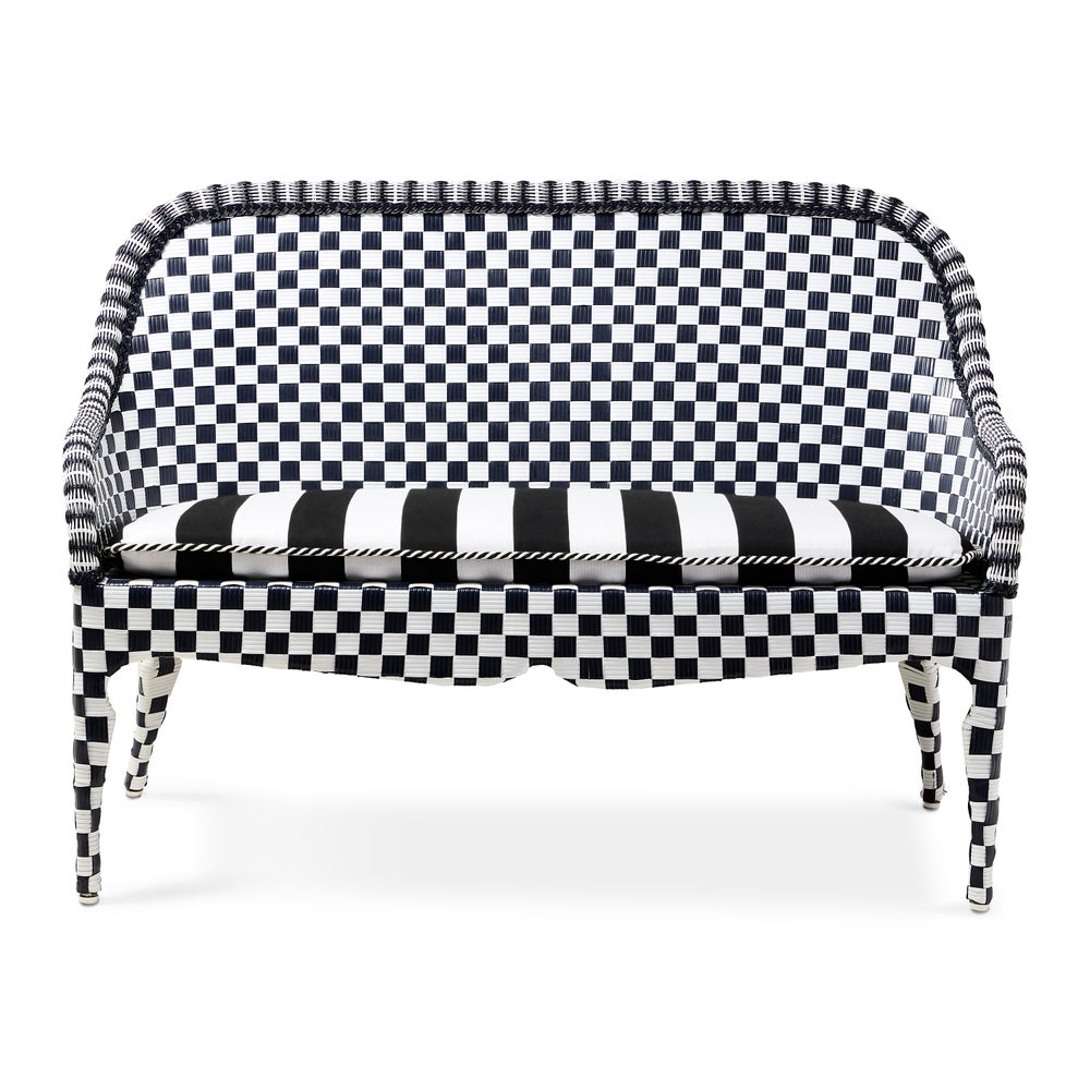 MACKENZIE-CHILDS Mackenzie-chilllds Gambit Check Outdoor Furniture Collection - Image 7