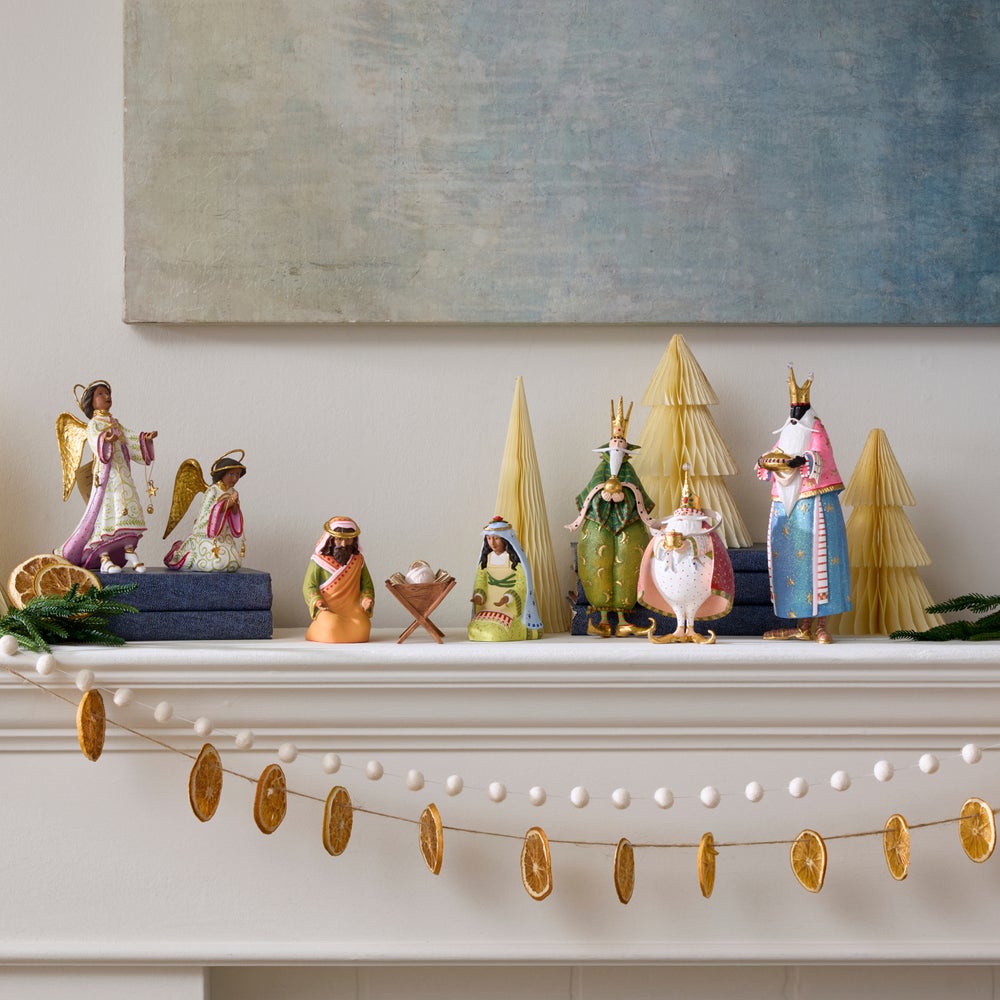 MACKENZIE-CHILDS Mackenzie-chilllds Patience Brewster Nativity World Figures - Image 9