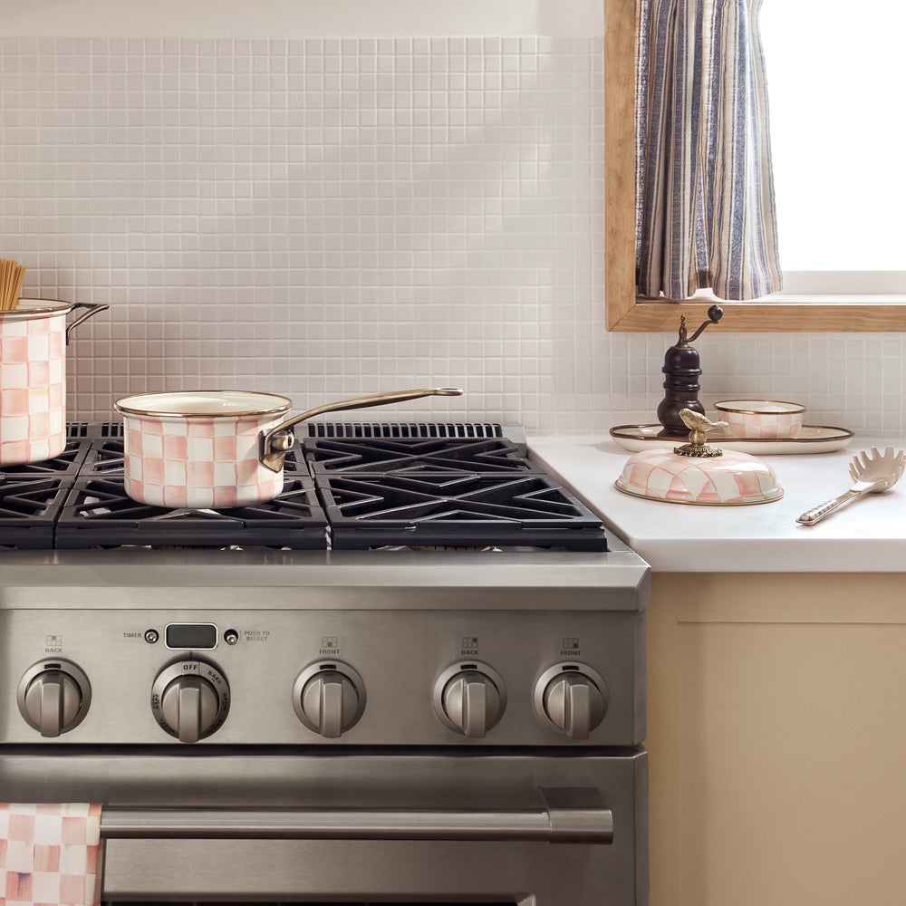 MACKENZIE-CHILDS Mackenzie-chilllds Rosy Check Cookware - Image 19