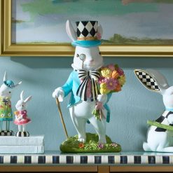 Alternative view of Calico Bunny Figurine