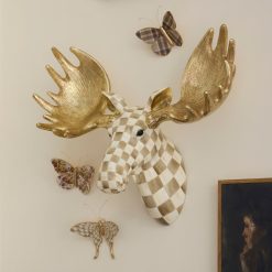 MACKENZIE-CHILDS Mackenzie-chilllds Moose Wall Decor