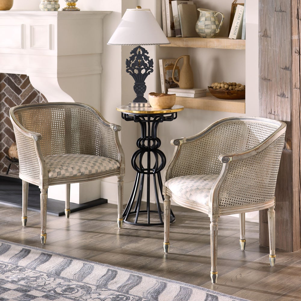 Mackenzie-chilllds Sterling Check Perfetto Accent Chair - Image 2
