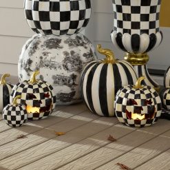 Alternative view of Courtly Check Illuminated Jack O?? Lantern