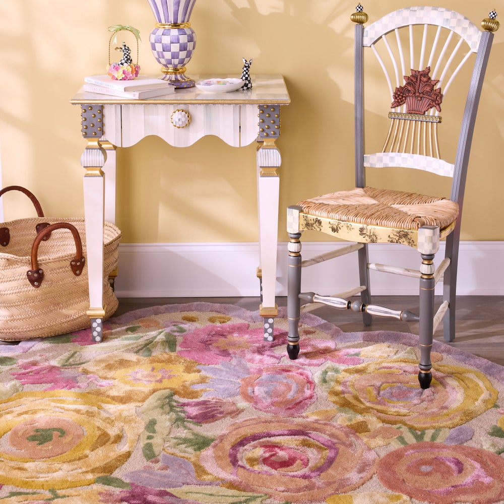 MACKENZIE-CHILDS Mackenzie-chilllds Scalloped Flower Meadow Rug - Image 13