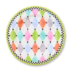 Alternative view of MACKENZIE-CHILDS Mackenzie-chilllds Palm Springs Melamine Dinnerware