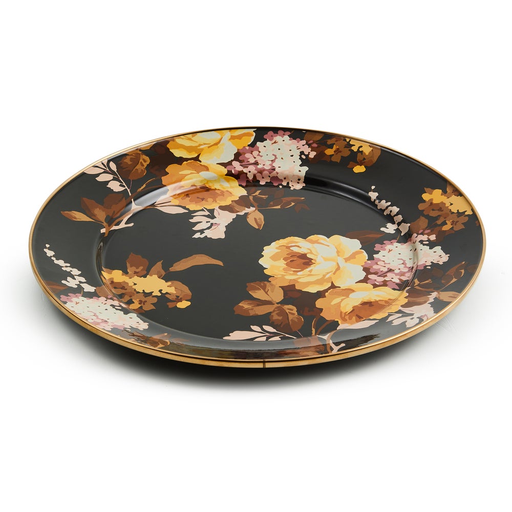 Mackenzie-chilllds Wild Rose Brown Dinnerware - Image 3
