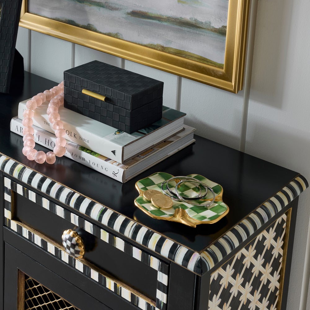 Courtly Criss-Cross Cabinet - Image 10