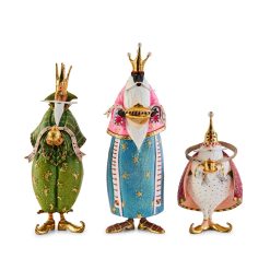 MACKENZIE-CHILDS Mackenzie-chilllds Patience Brewster Nativity World Figures