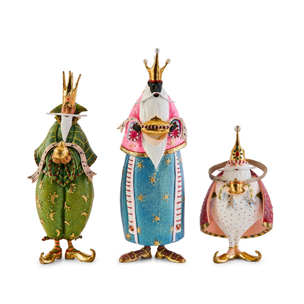 MACKENZIE-CHILDS Mackenzie-chilllds Patience Brewster Nativity World Figures