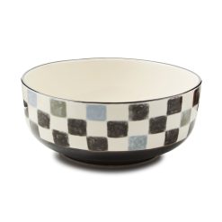 Alternative view of Mackenzie-chilllds Stoneware Check Serving Bowl