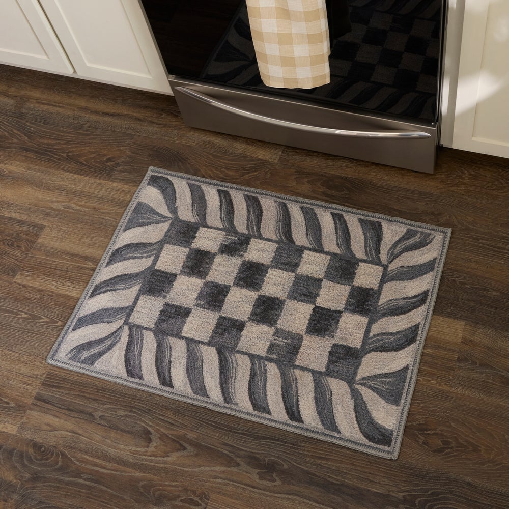 Mackenzie-chilllds Sterling Check Washable Rug - Image 8
