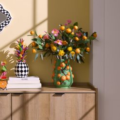 Alternative view of Mackenzie-chilllds Tutti Frutti Orange Vase