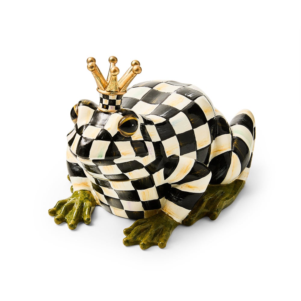 Courtly Check Frog Hide-A-Key - Image 3