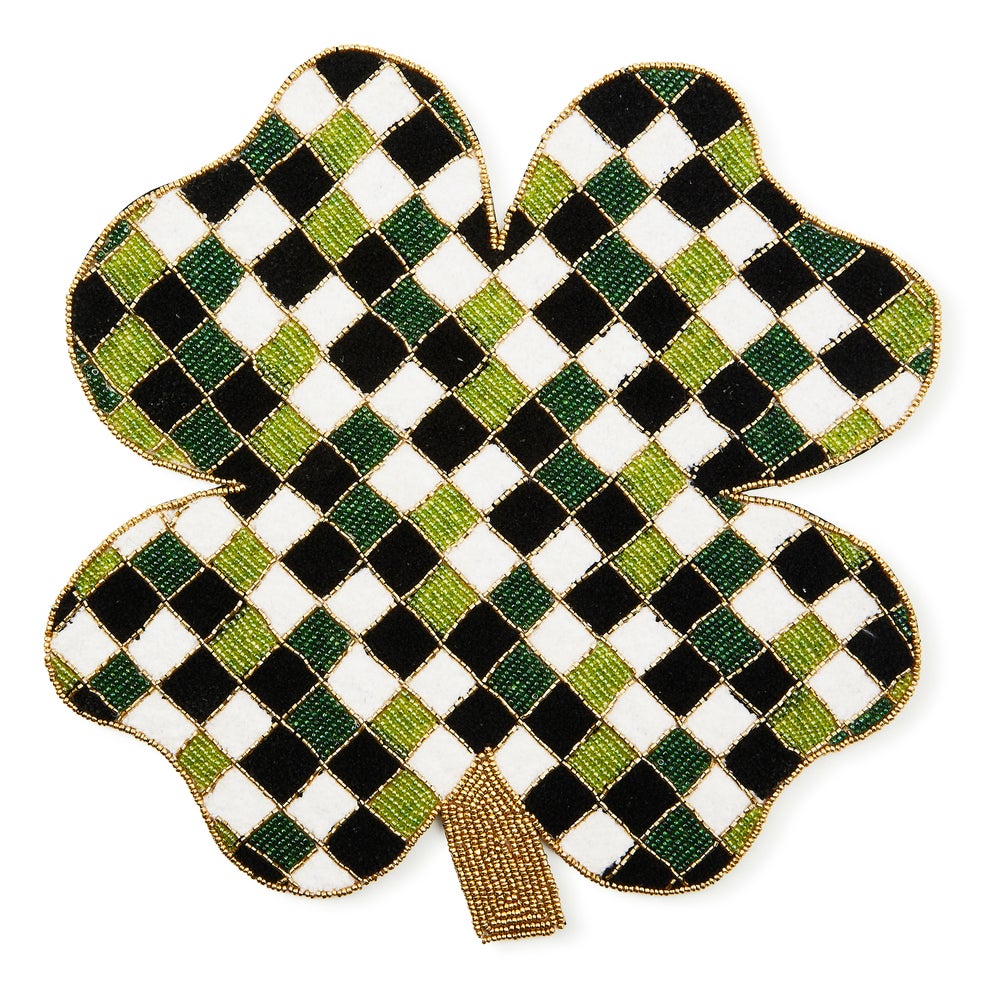 MACKENZIE-CHILDS Mackenzie-chilllds Shaped Lucky Clover Placemat