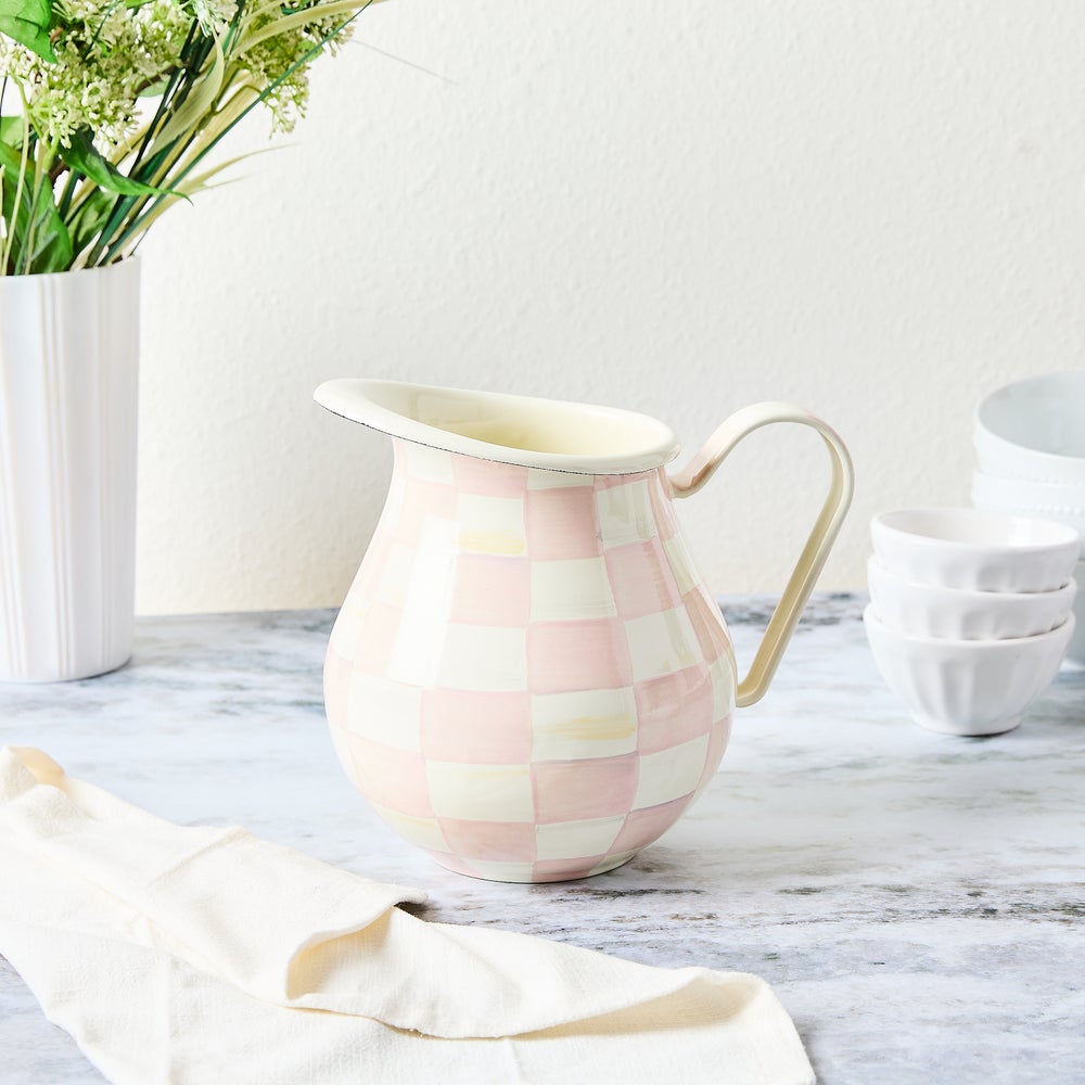 MACKENZIE-CHILDS Mackenzie-chilllds Enamel Round Pitcher
