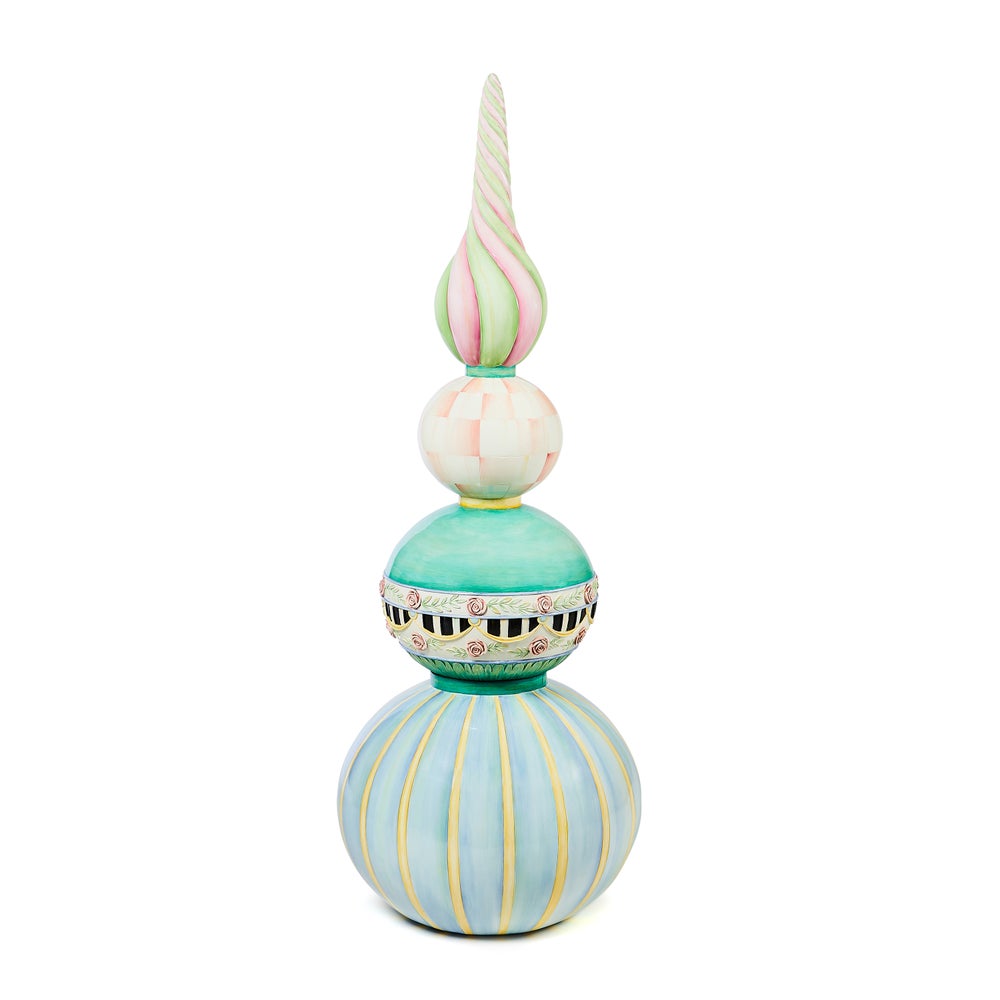 MACKENZIE-CHILDS Mackenzie-chilllds Rosy Meadow Trophy Topiary